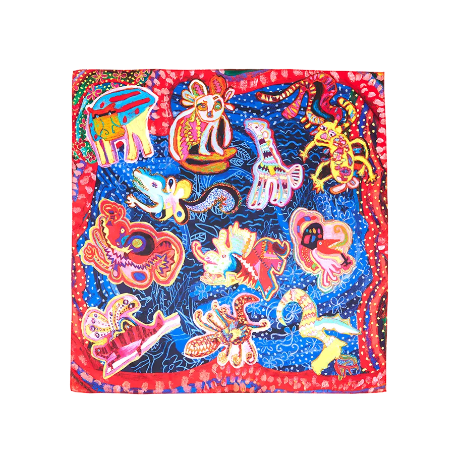 Fantasy Animals Knot Wrap