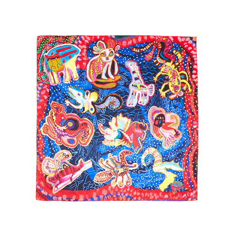 Fantasy Animals Knot Wrap