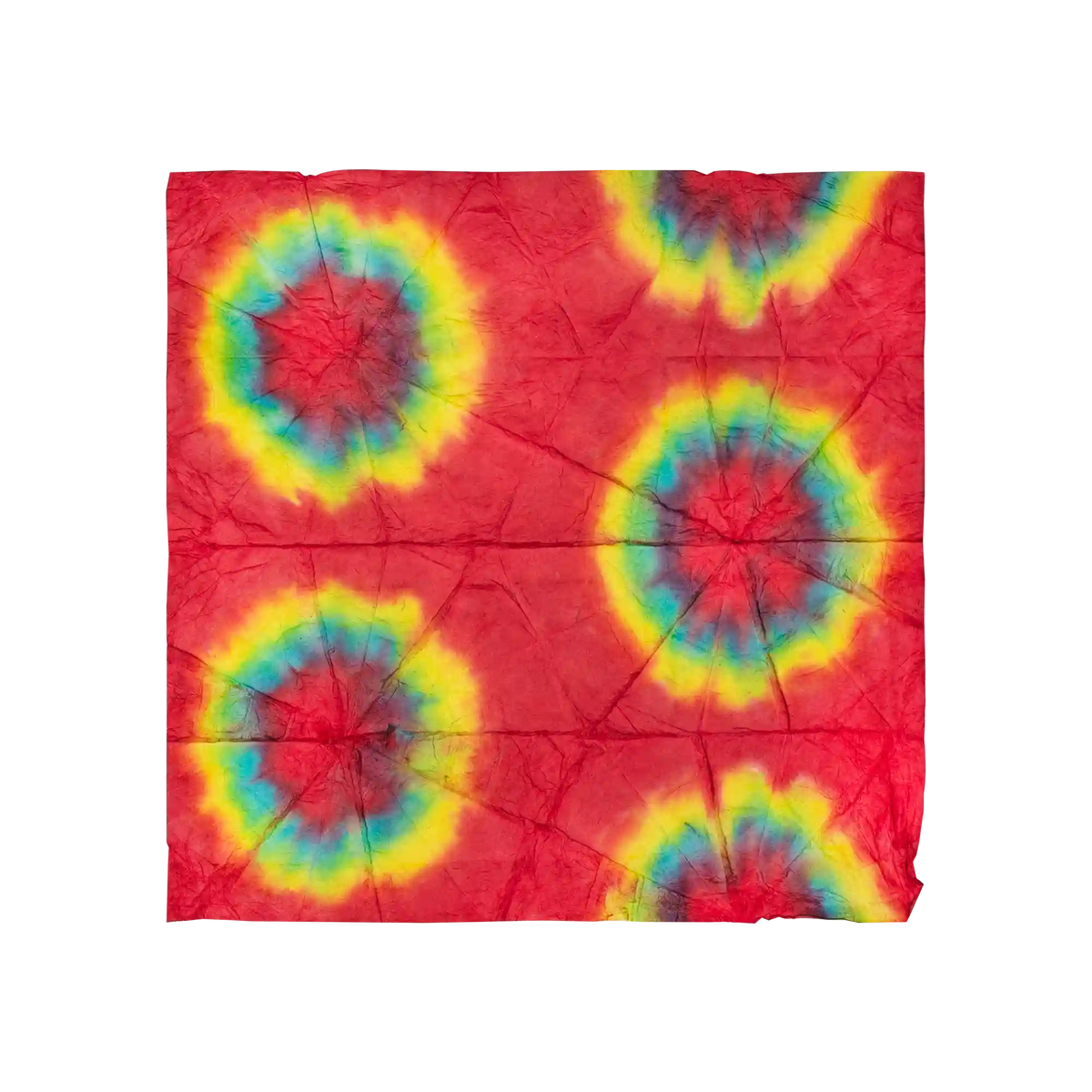 Red Tie-Dye Lokta Wrap